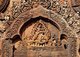 Cambodia: Indra tries to put out a fire in the Khadava forest by sending rain (scene from the Hindu epic, Mahabharata), east pediment from the north library, Banteay Srei (Citadel of the Women), Angkor