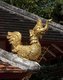 Thailand: Roof finial of a hatsadiling (half elephant, half bird), Wat Salaeng, Ban Chom Khwan, Amphoe Long, Phrae Province